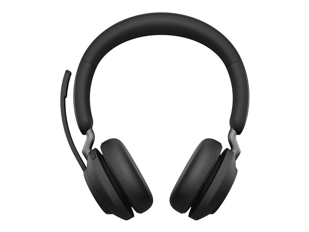 Jabra Evolve2 65 - USB-C MS Teams Stereo with Charging Stand USB-C Connector Circumaural Headset - Black