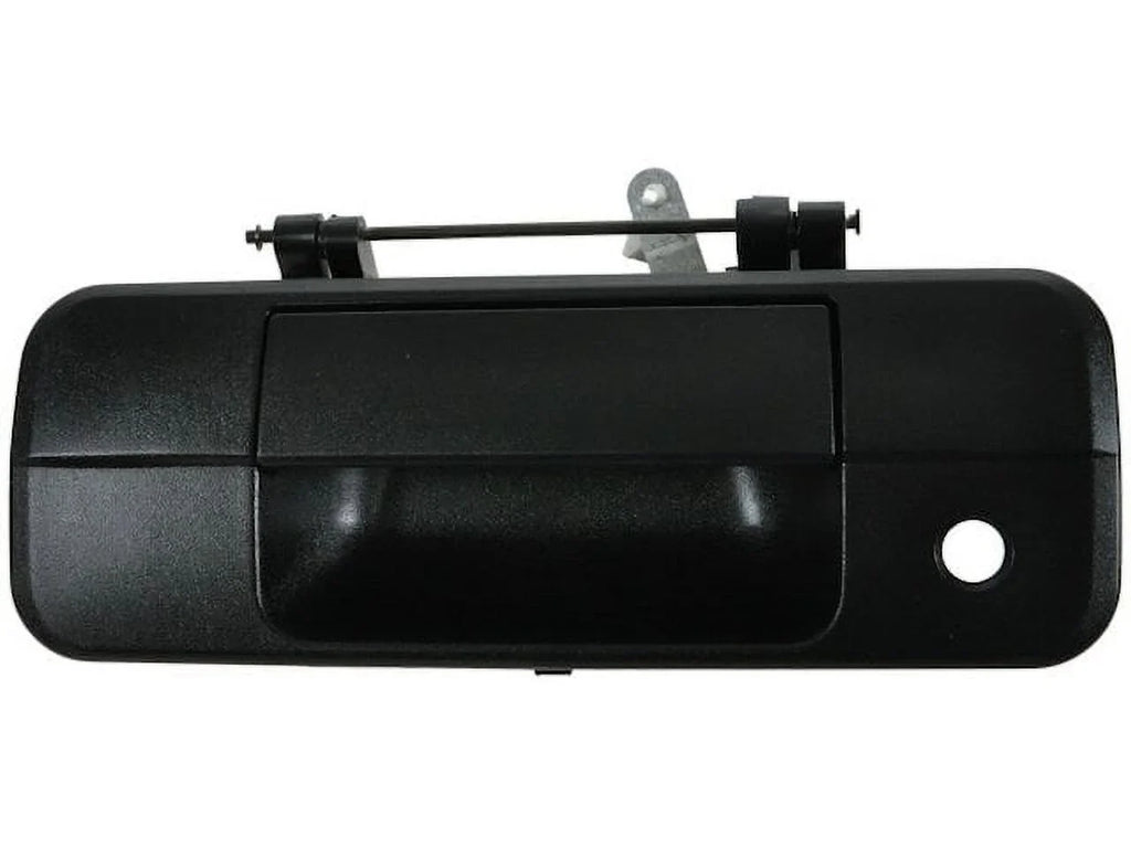 Tailgate Handle - Textured Black - without Backup Camera - Fitting with 2007 - 2013 Toyota Tundra (Models without Rear-View Camera) 2008 2009 2010 2011 2012
