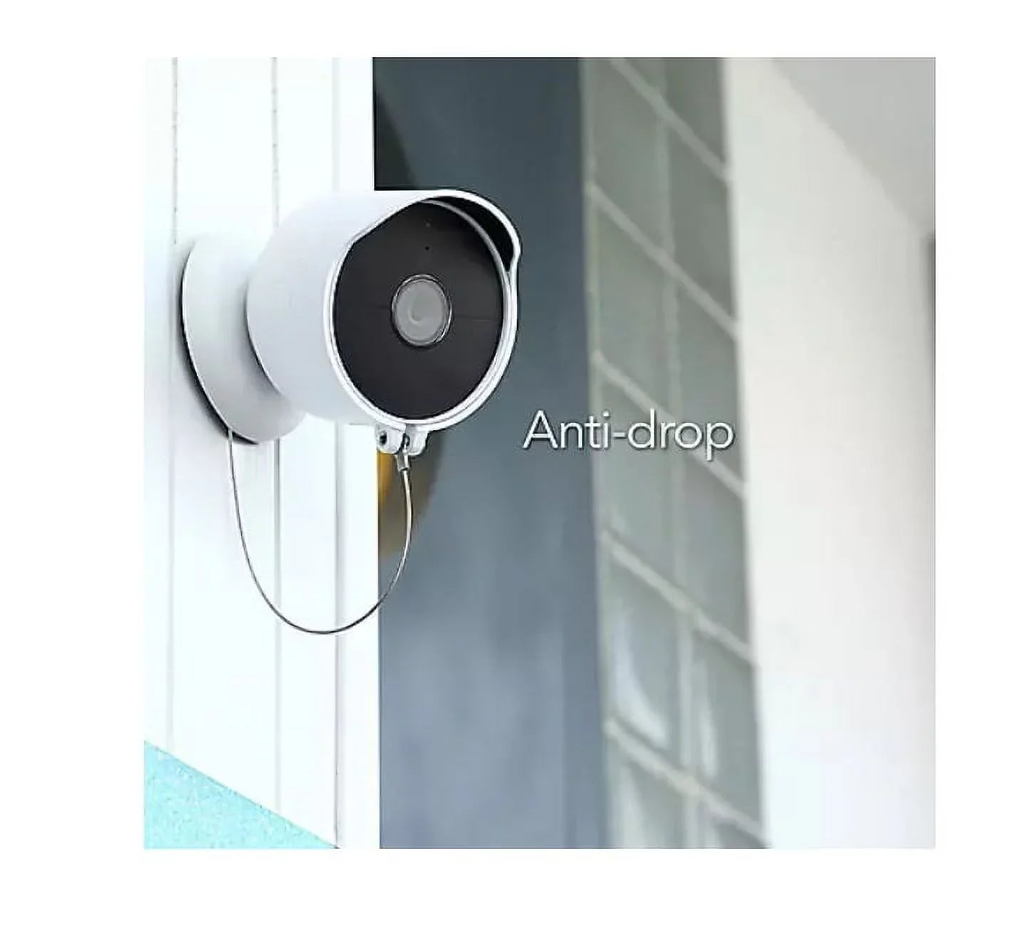 Restored Google Nest Camera 2pk with BONUS Anti-Theft Mount 2pk (Refurbished)