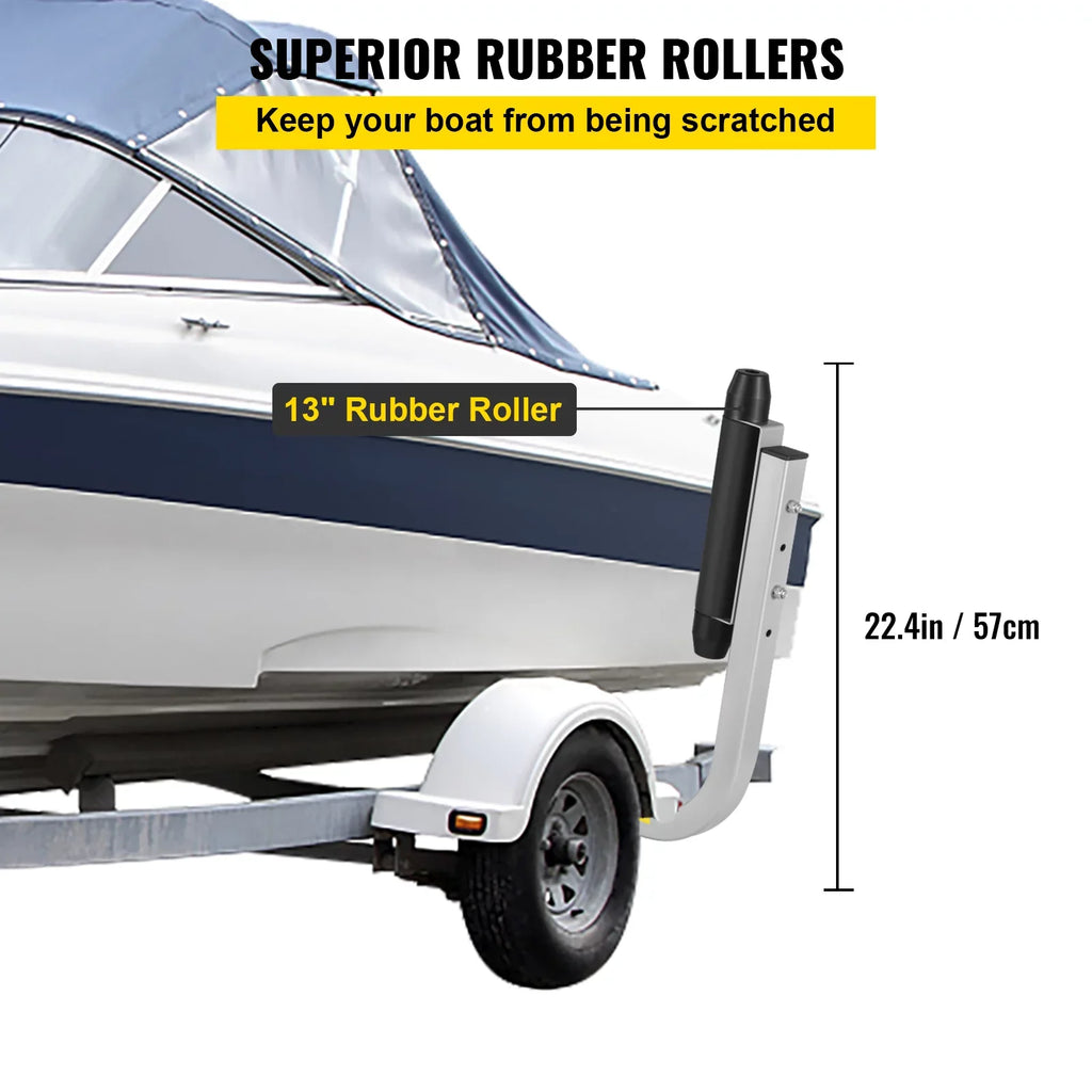 BENTISM Vessel Trailer Guide-on 22" Trailer Guide on for Ski Watercraft Watercraft 2PCS