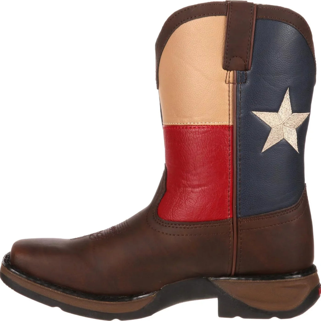 LIL' DURANGO® Kids' Texas Flag Western Boot Size 13.5(ME)