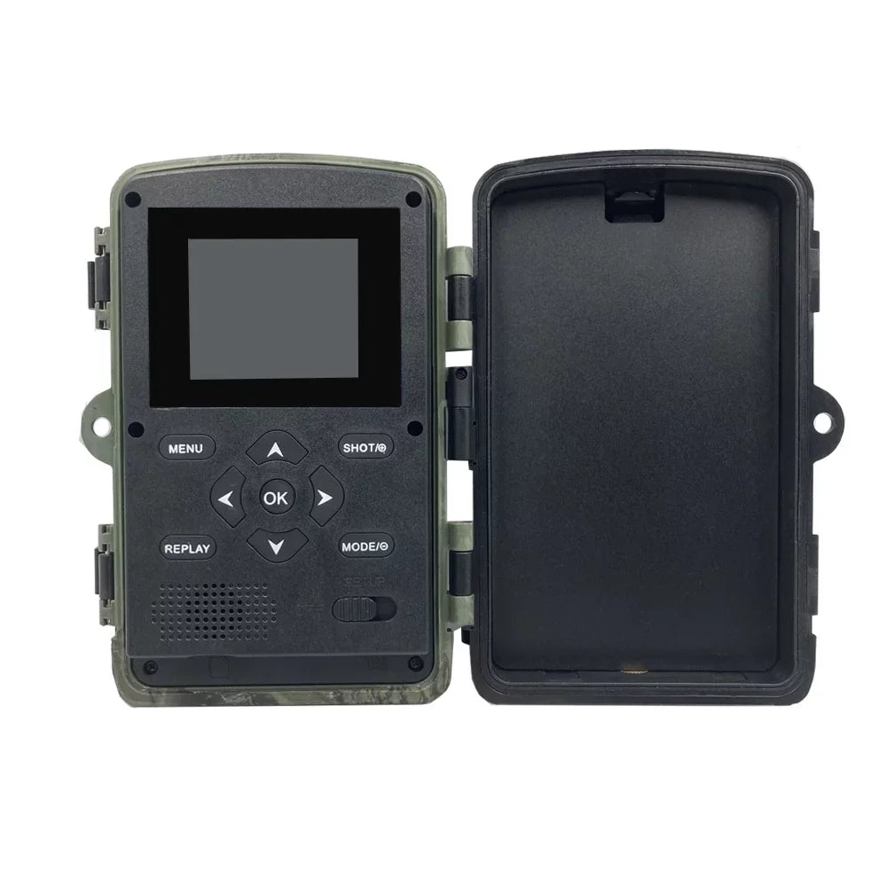 ammoon Affordable Waterproof Trail Camera 1080P Day Night Camera with 34 Infrared Lights Perfect for Wildlife Observation