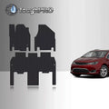 TOUGHPRO Floor Mat Accessories Set (Front Row + 2nd Row) Fitting with Chrysler Pacifica Hybrid - All Climate - Heavy Duty - 2021