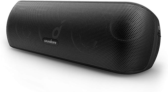 Open Box Soundcore Motion+ Bluetooth Speaker with Hi-Res 30W Audio A3116 - Black