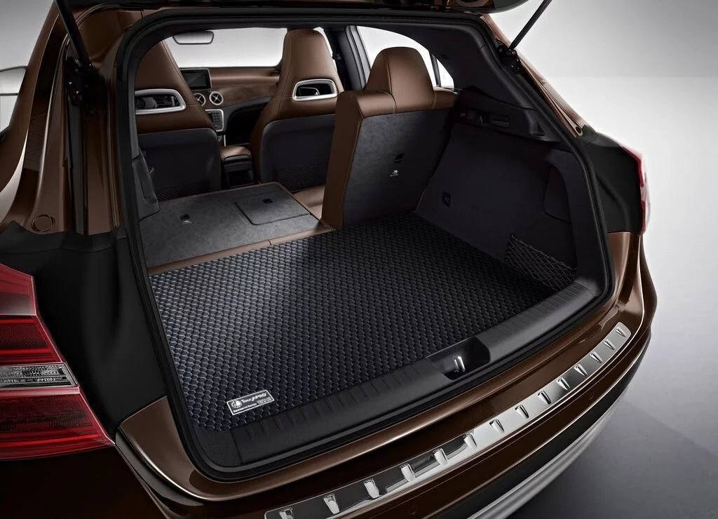 ToughPRO - Cargo Mat Matching with FORD Explorer - All Condition Heavy Duty (Made in USA) - Black Rubber - 2013