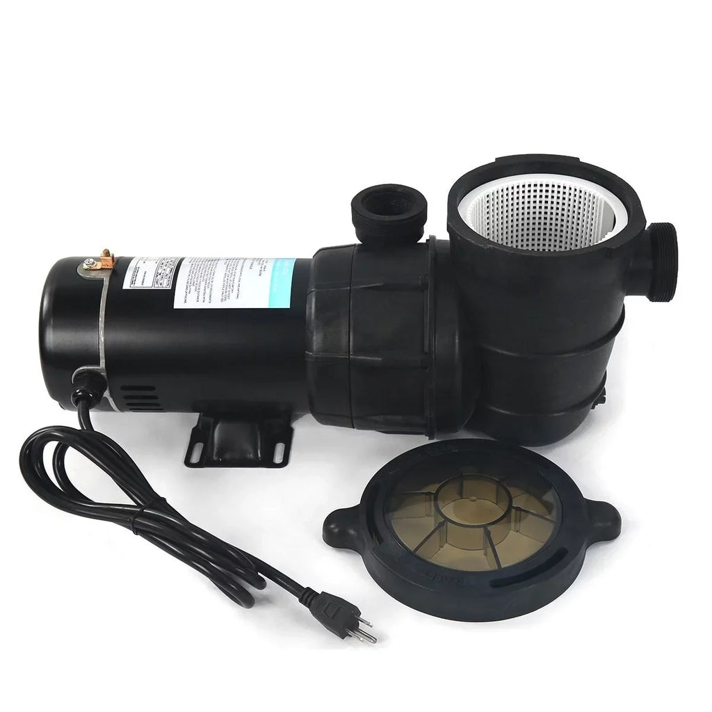XtremepowerUS 1.5 HP Self Prime Above Ground Variable 2-Speed Swimming Pool Pump Spa 2" Strainer Basket Filter