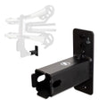StoreYourBoard Hitch Wall Mount, 2" Trailer Hitch Receiver Storage, Bike Hanging Garage Organizer, Heavy Duty Steel, Holds Max 175 lbs