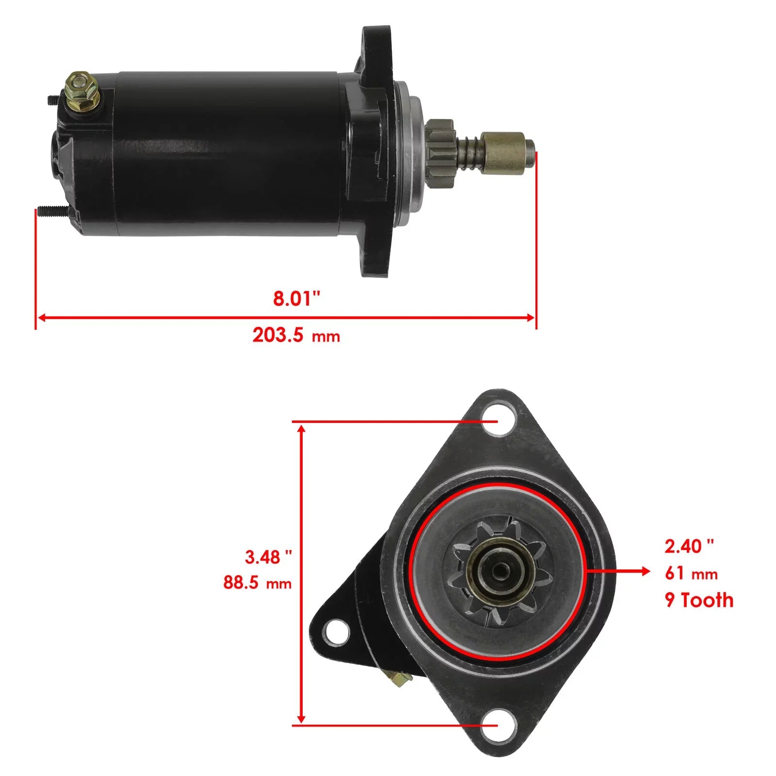 Starter & Relay Solenoid for Seadoo GTI 720 1996 1997 98-1999 2000-2005 Jet Ski