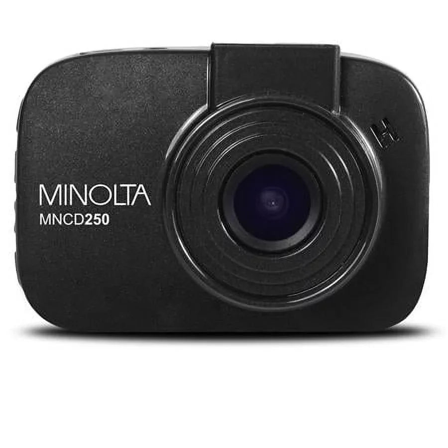 MNCD250 Full HD 12MP 2.2" LCD Screen Dash Cam, Black