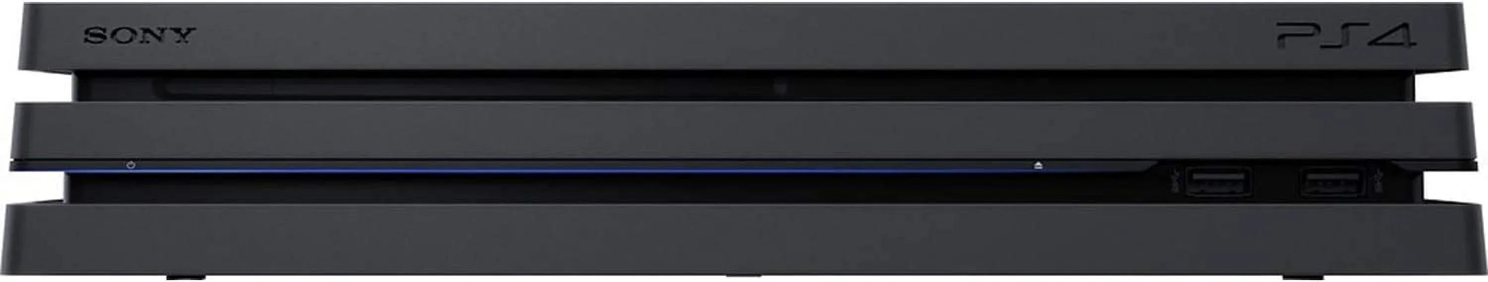 Sony PlayStation 4 Pro 1TB Black Gaming Console + Gaming Earbuds With Microphone BOLT AXTION Bundle Used