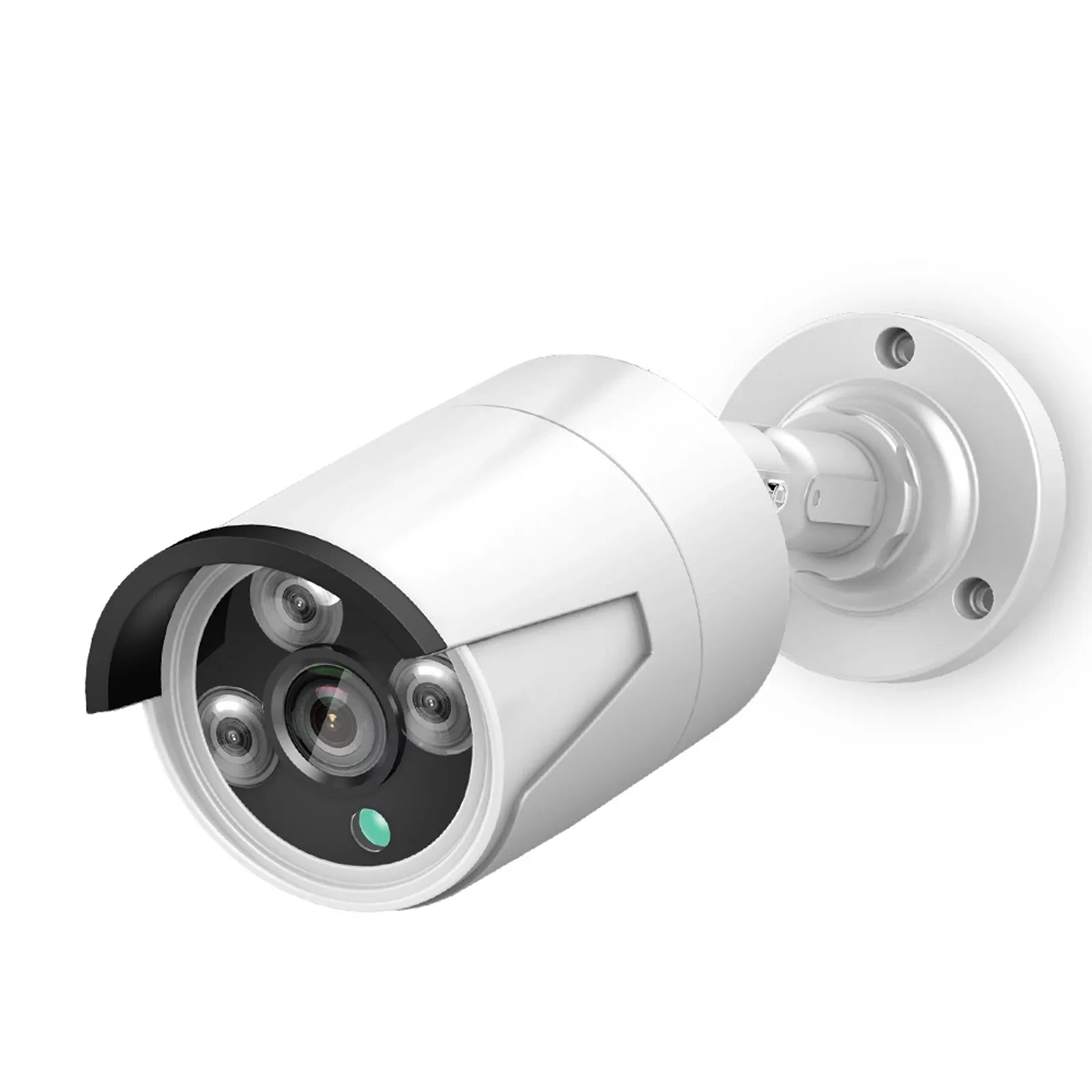 Walmeck 5MP Super High Definition POE Camera with Audio Night Vision Motion Detection Remote Access IP66 Waterproof