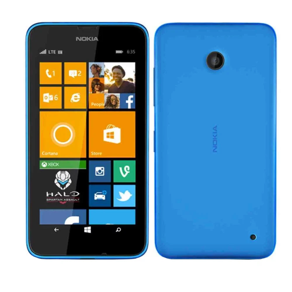 Nokia Lumia 635 Cricket - Unlocked Blue 4G LTE Windows Mobile Smartphone (Used)