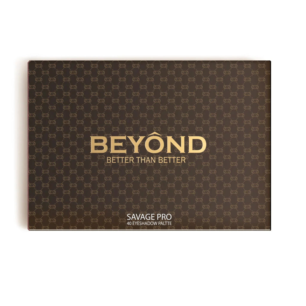 BEYOND SAVAGE PRO 40 Colors Shimmer & Matte Highly Pigment Eyeshadow Palette.
