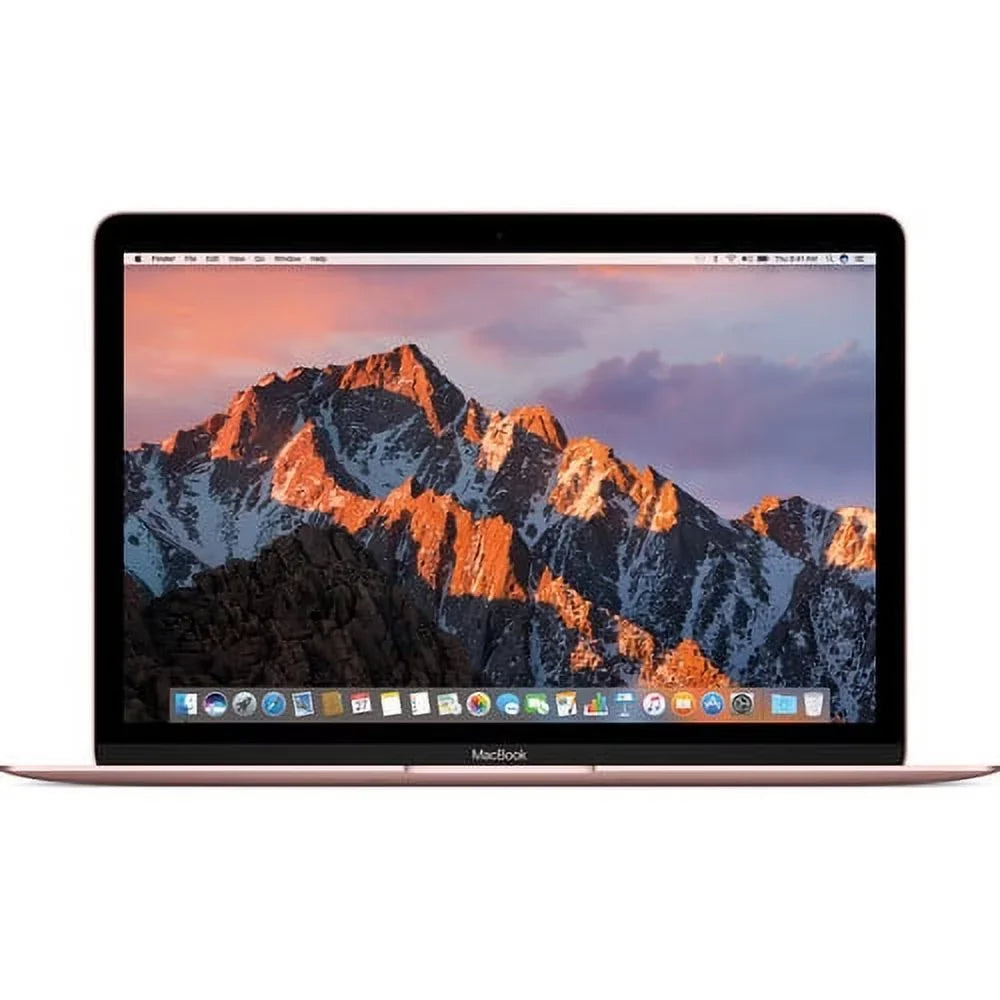 Restored Apple MacBook 12" Intel Core M3 1.20GHz 8GB RAM 256GB SSD MNYM2LL/A - Rose Gold (Refurbished)