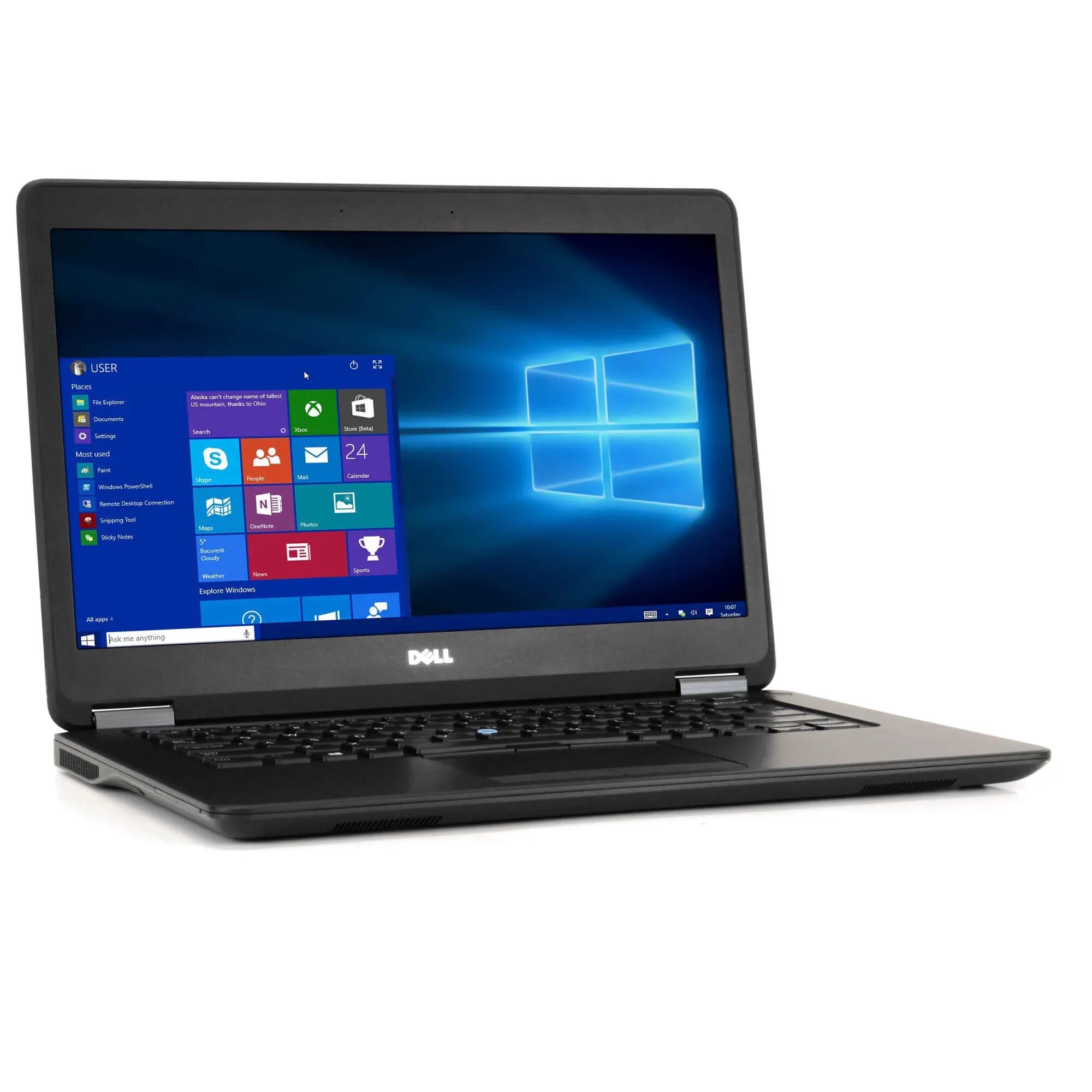 Dell Latitude E7450 Laptop Computer, 2.90 GHz Intel i5 Dual Core Gen 5, 8GB DDR3 RAM, 500GB Hard Disk Drive (HDD) SATA Hard Drive, Windows 10 Home 64Bit, 14" Screen Used