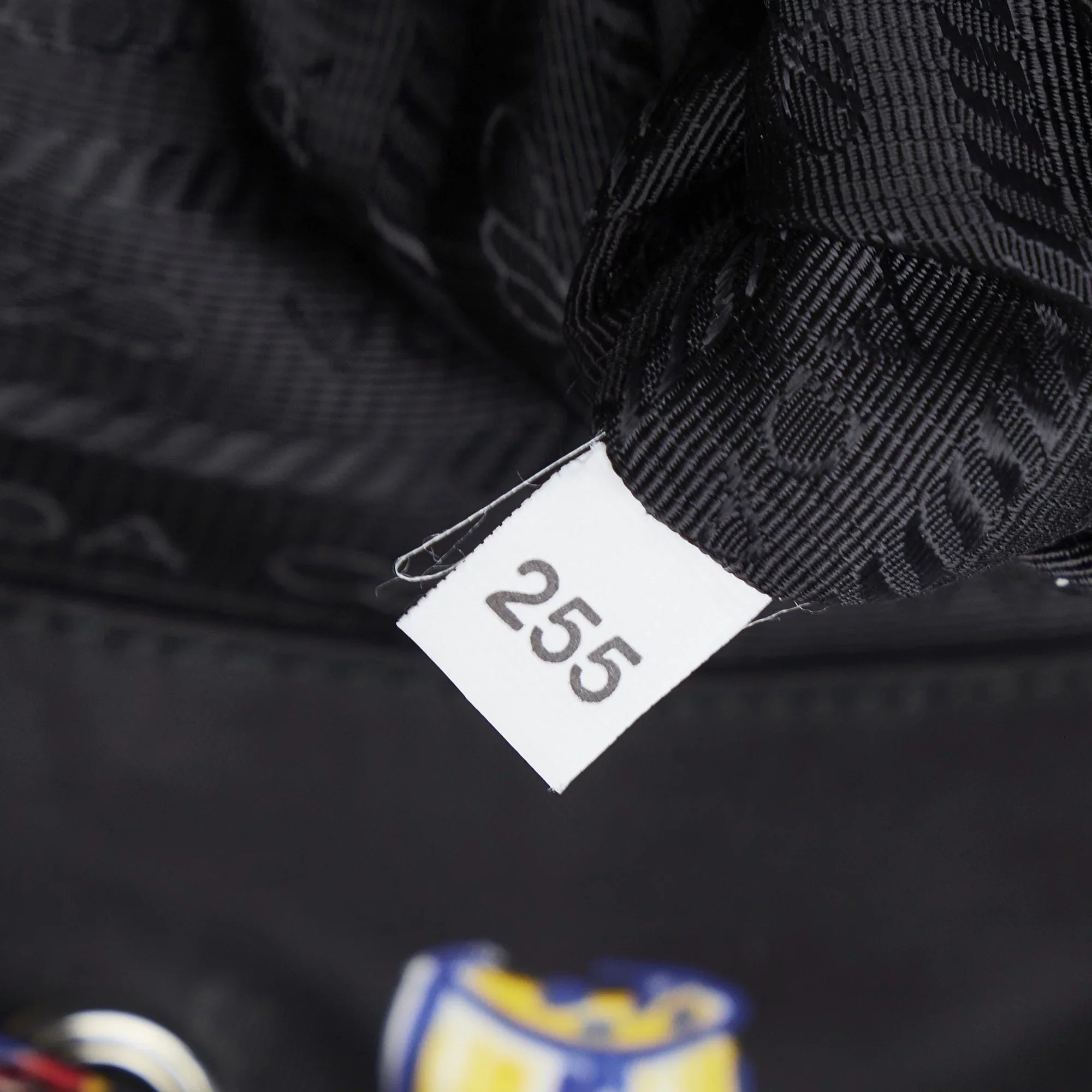 Pre-Owned Authenticated Prada Tessuto Robot Backpack Nylon Fabric Black Unisex (New with Defects)