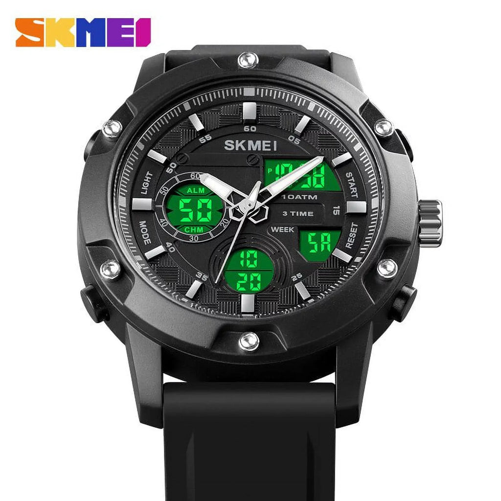 Original Men's Watches Luxury 100bar Waterproof Sport Watch Top Brand Skmei Wristwatch Fashion Count Down Led Light Clock Man - Digital Wristwatches