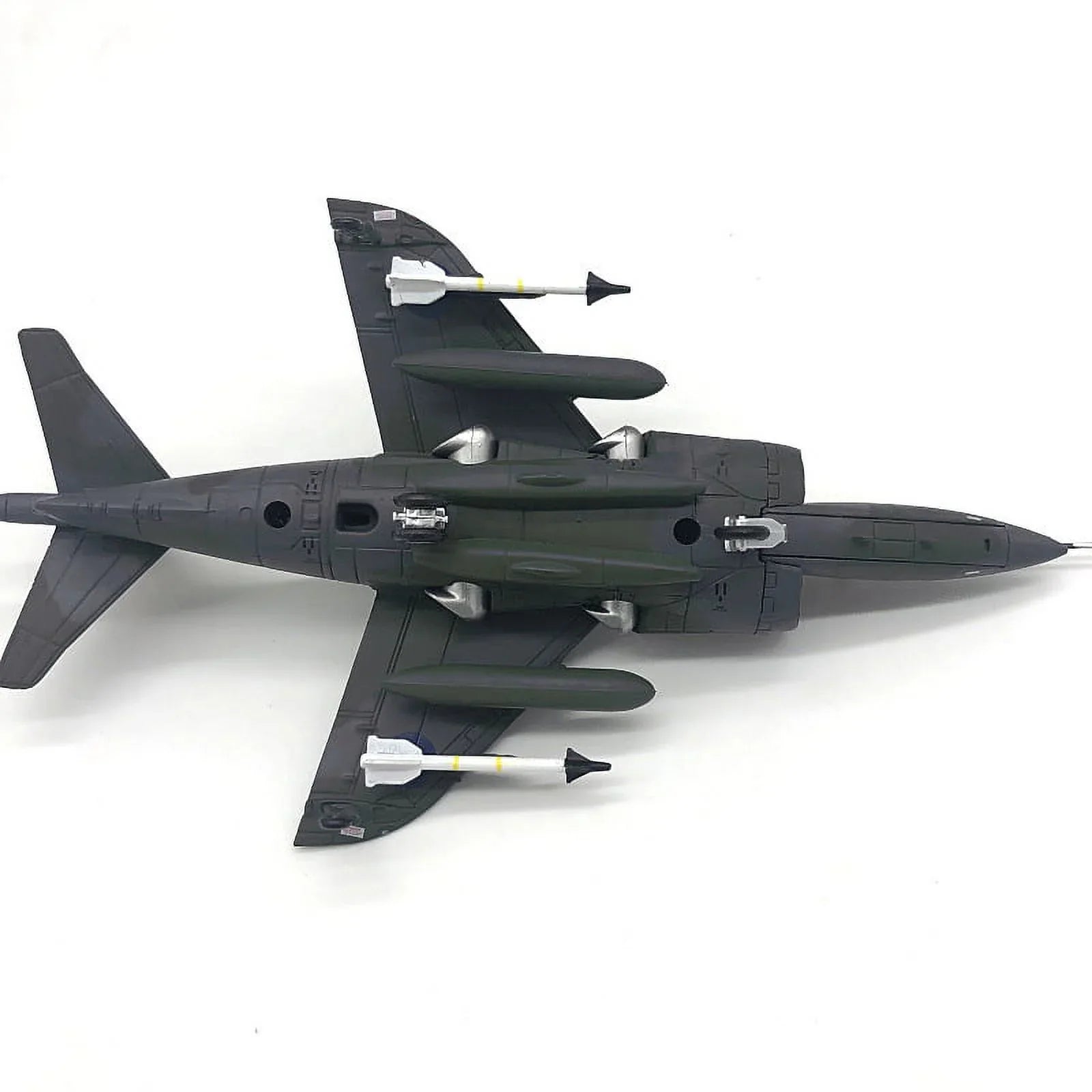 1:72 UK Air Force 1982 Sea Harrier Jet Fighter Model Military Fighter Aircraft Model Alloy Simulation Collection Display