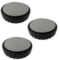 3 Weber Grill Wheels 4082850 99252 42720 8 Inch Wheel and Hub Cap