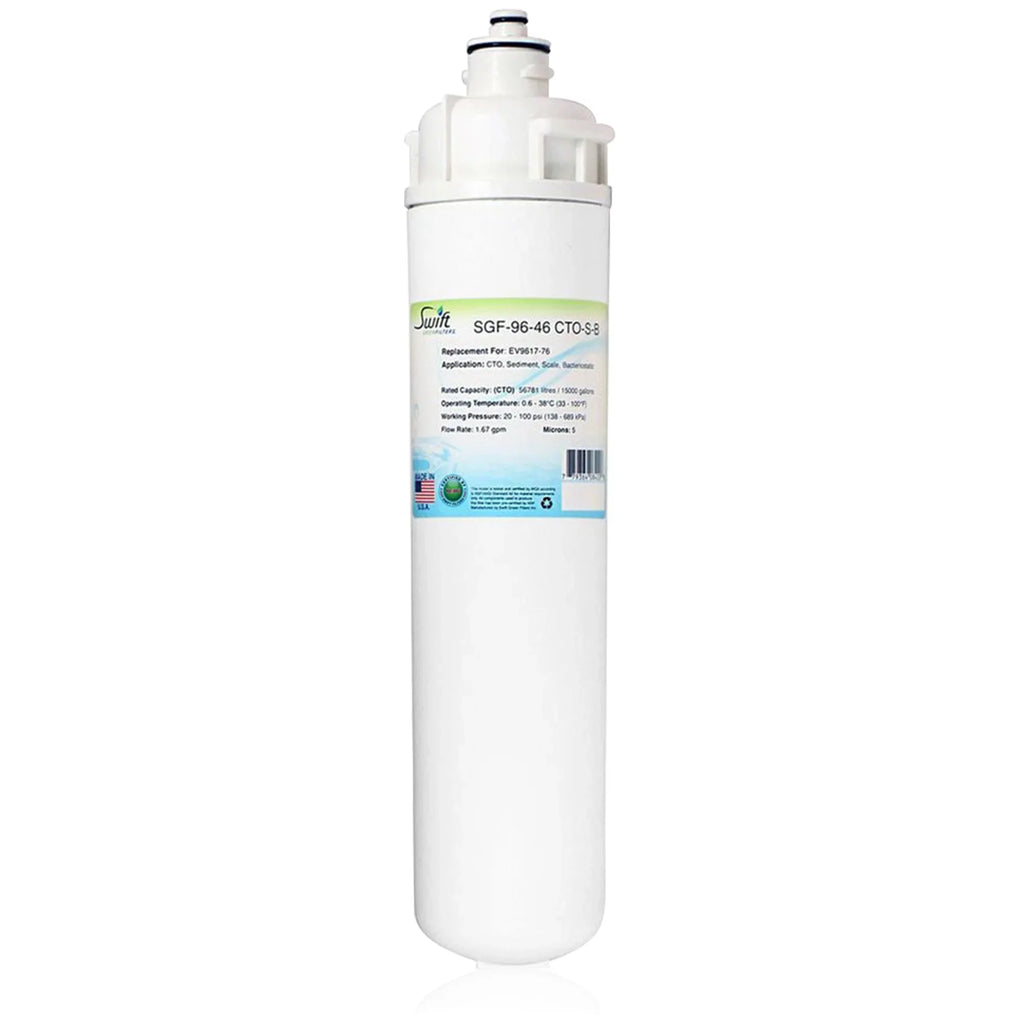 Swift Green Filters SGF-96-46 CTO-S-B Fitting Commercial Water Filter for EV9617-76, Made in USA (Pack of 2)