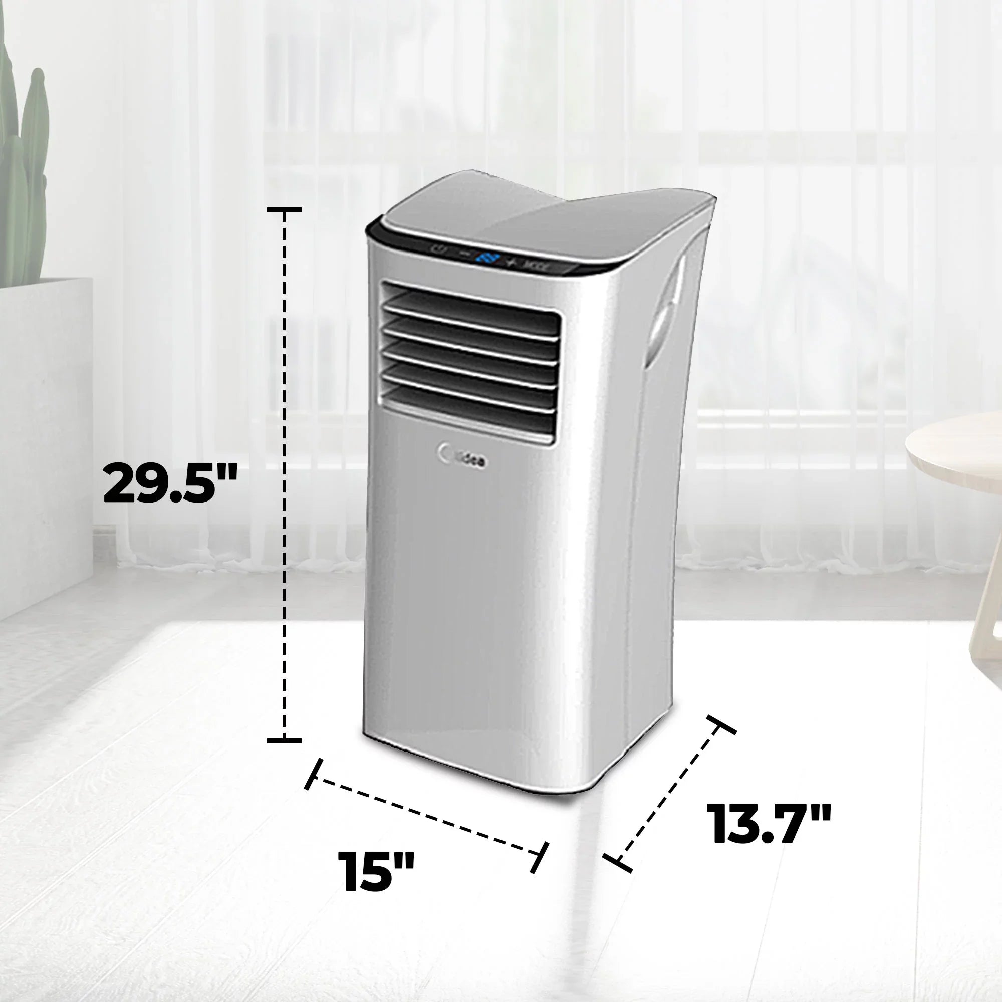 HomePointe S2 Series 5,000 BTU Portable Air Conditioner Cooling Fan Unit