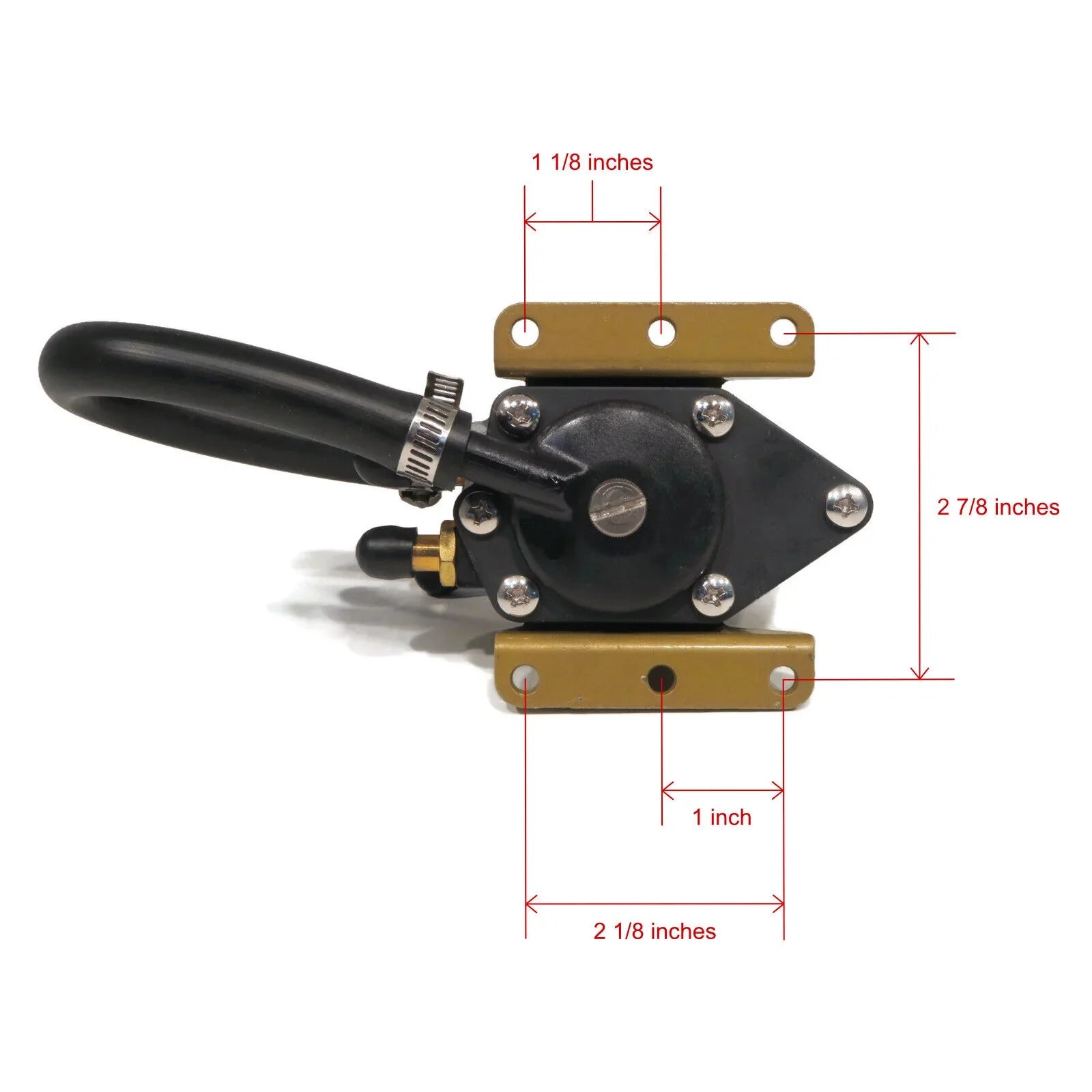 The ROP Shop | VRO Conversion Fuel Pump For 1996 Evinrude 50 HP BJ50DTLEDC, J50DTLEDC Outboards