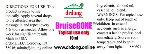BruiseGONE 3 pack- Speeds bruise healing by ONE WEEK, NO CREAM, Natural bruise remedy