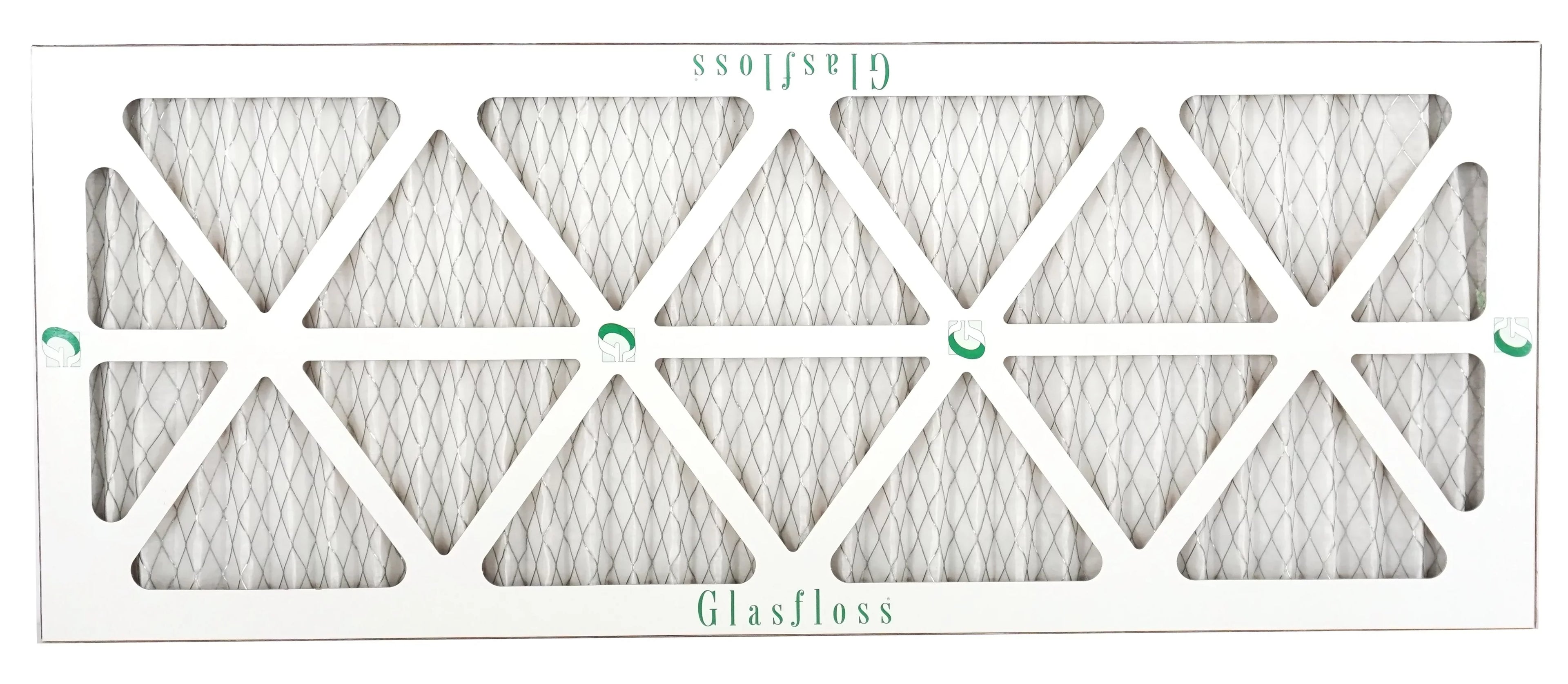 Glasfloss Air Filter 14x36x2 - 2" MERV 10 - (Pack of 4) - Pleated AC or HVAC Air Filter - Furnace Air Filter - Home or Office - Made In The USA.