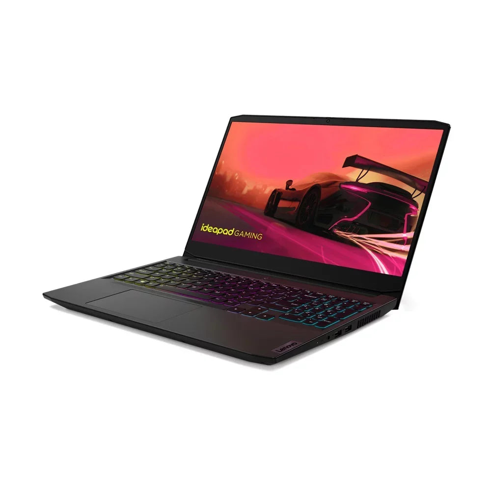 Lenovo IdeaPad 3 Gaming Laptop, 15.6" 120Hz FHD Display, AMD Ryzen 7 5800H Upto 4.4GHz, 8GB RAM, 512GB NVMe SSD, NVIDIA GeForce RTX 3060, HDMI, Wi-Fi, Bluetooth, Windows 11 Home (82K200URUS)