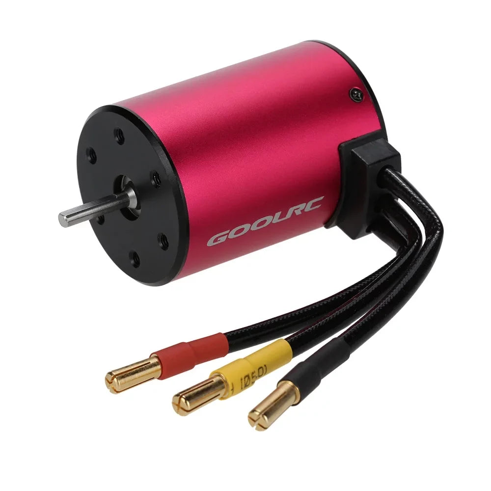 GoolRC ESC,Motor 1/103100kv 4 Poles S3650 3100kv 4 Poles Motor 1/10Car Rookin Eryue Mewmewcat 3100kv Motor S3650 Car 3650 Motor Coolrc