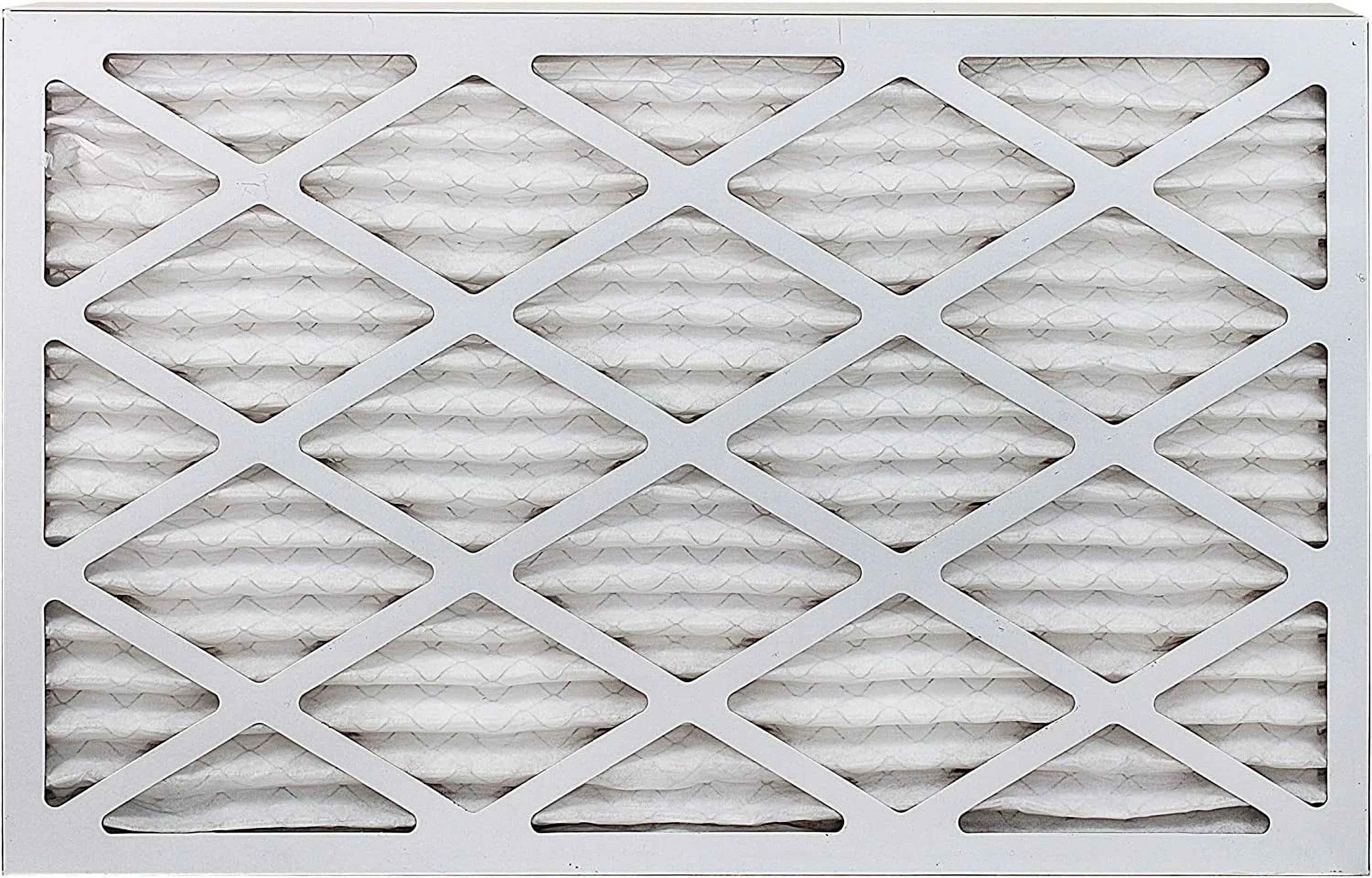 Filterbuy 10x24x1 MERV 13 Pleated HVAC AC Furnace Air Filters (2-Pack)