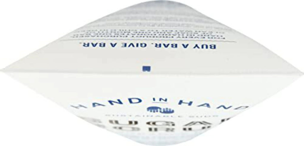 Hand in Hand Sugar Scrub, Gentle Exfoliation For All Skin Types, 6 Ounce, Frangrance Free, Single