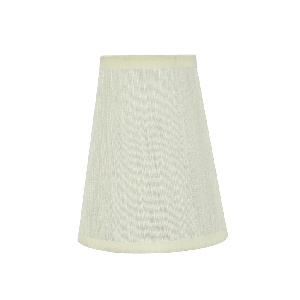 Aspen Creative Corporation 4'' Fabric Empire Candelabra Shade (Set of 6)