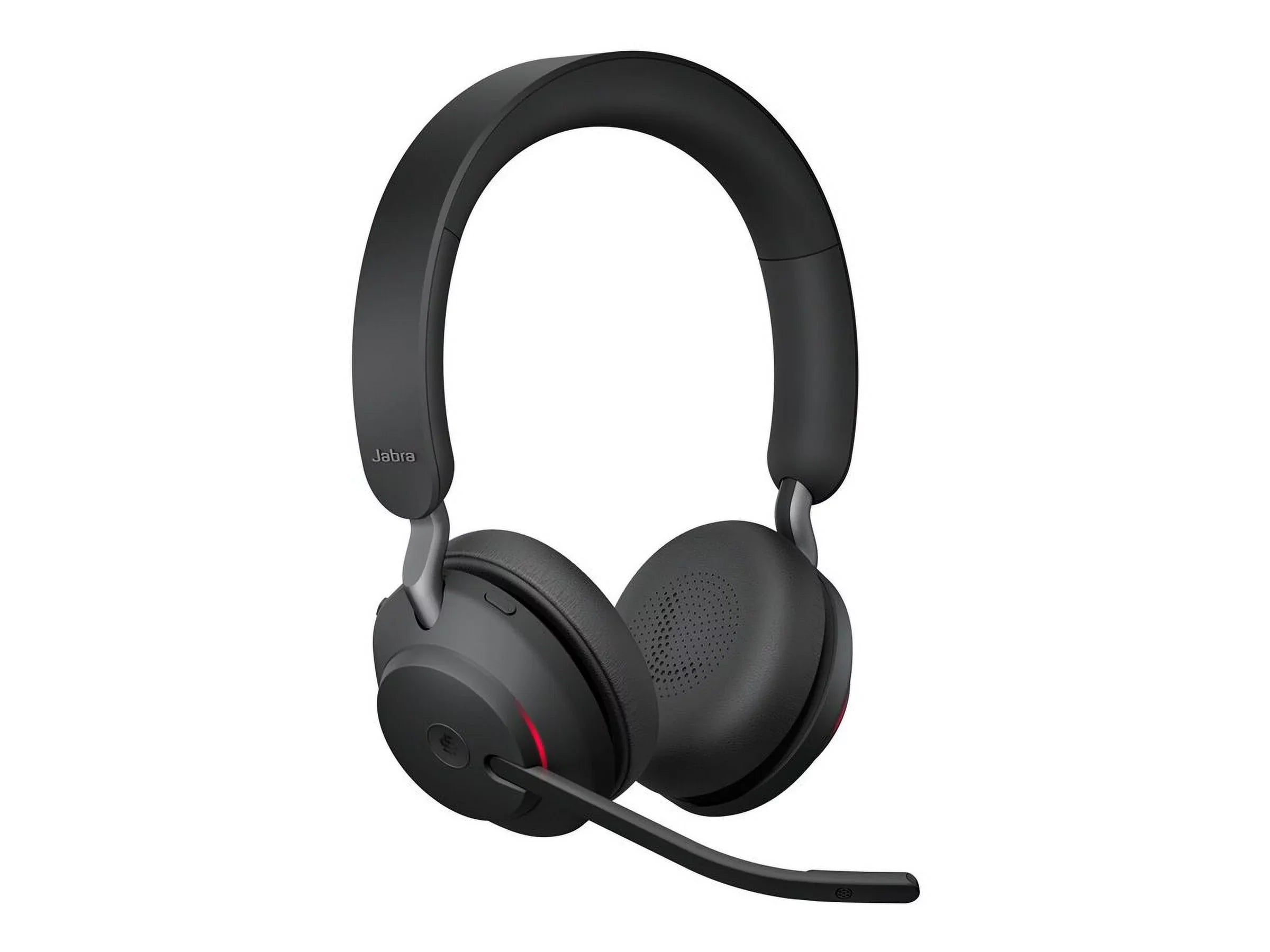 Jabra Evolve2 65 - USB-C MS Teams Stereo with Charging Stand USB-C Connector Circumaural Headset - Black