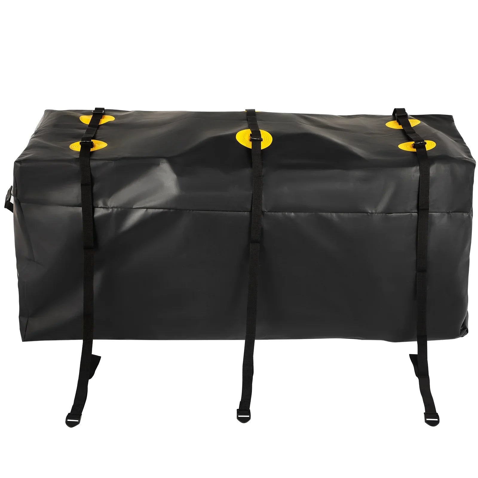 BENTISM Hitch Cargo Carrier Bag, Waterproof 840D PVC, 48"x20"x22" (12 Cubic Feet), Heavy Duty Cargo Bag for Hitch Carrier with Reinforced Straps, Fits Car Truck SUV Vans Hitch Basket