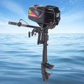 TOOL1SHOoo 3.6HP 2 Stroke Outboard Motor Fishng Ship Motor Engine Water Cooling Short Shaft
