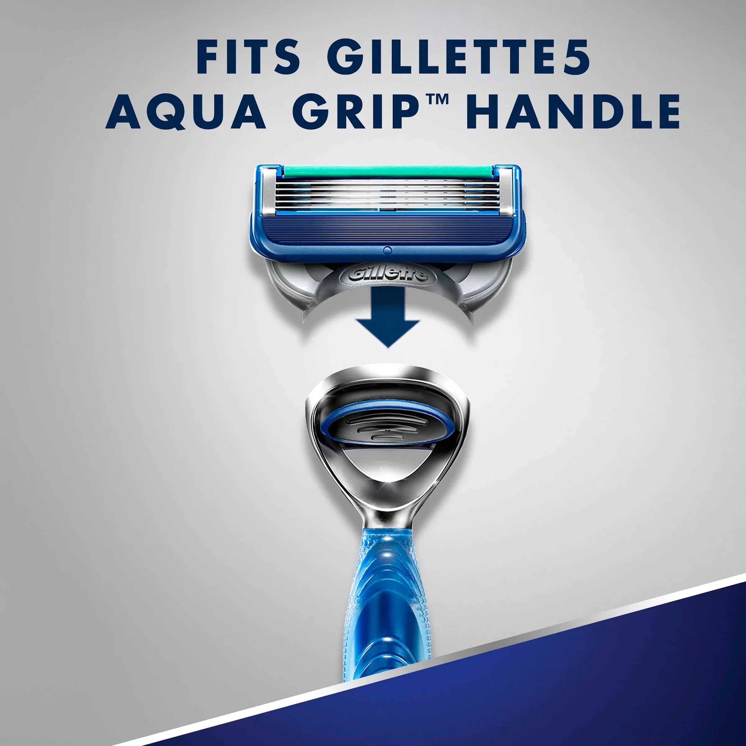 Gillette5 Mens Razor Blade Refill Cartridges (Choose Count)