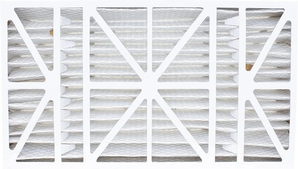 Filterbuy 17x26x4 MERV 8 Pleated HVAC AC Furnace Air Filters for Lennox x6664 (2-Pack)