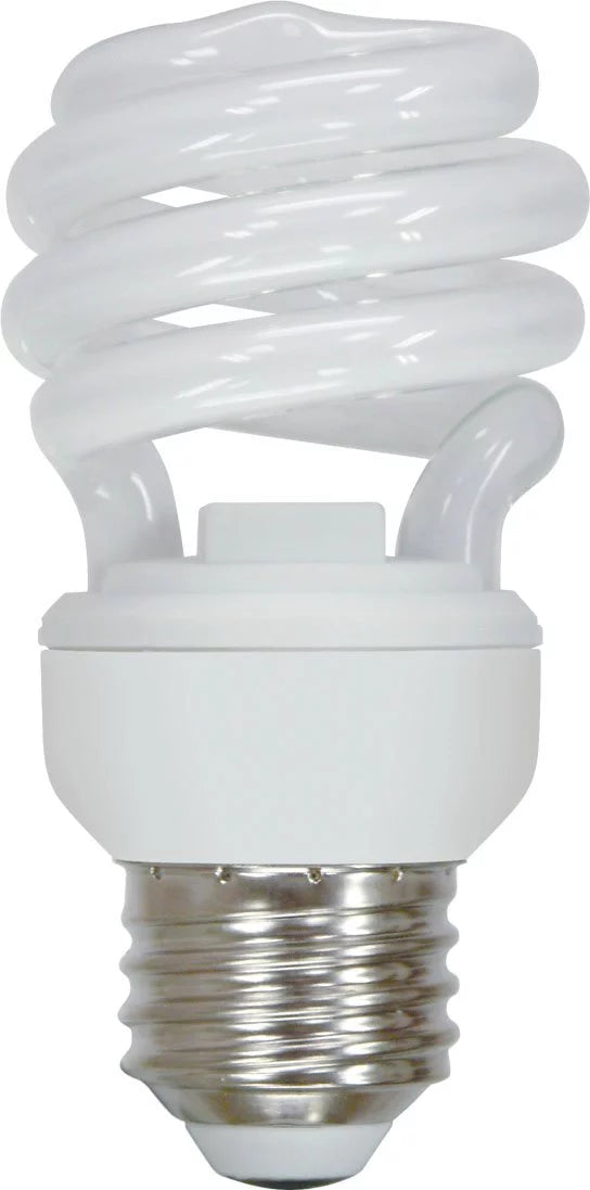 GE Lighting 85382 Energy Smart Spiral CFL 10-Watt (40-watt replacement) 580-Lumen T2 Spiral Light Bulb with Medium Base, 1-Pack
