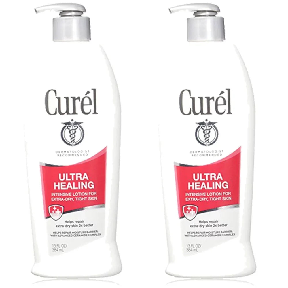 Pack of (2) Curel Ultra Healing With Extra Strength Skin Hydrators 13 Oz