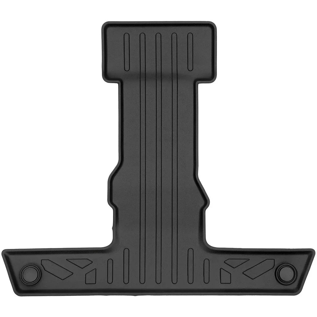 SMARTLINER All Condition Custom Fit Black 3rd Row Floor Mat Liner Set Matching With 2021-2023 Jeep Grand Cherokee L with 2nd Row Bucket Seats With Center Console