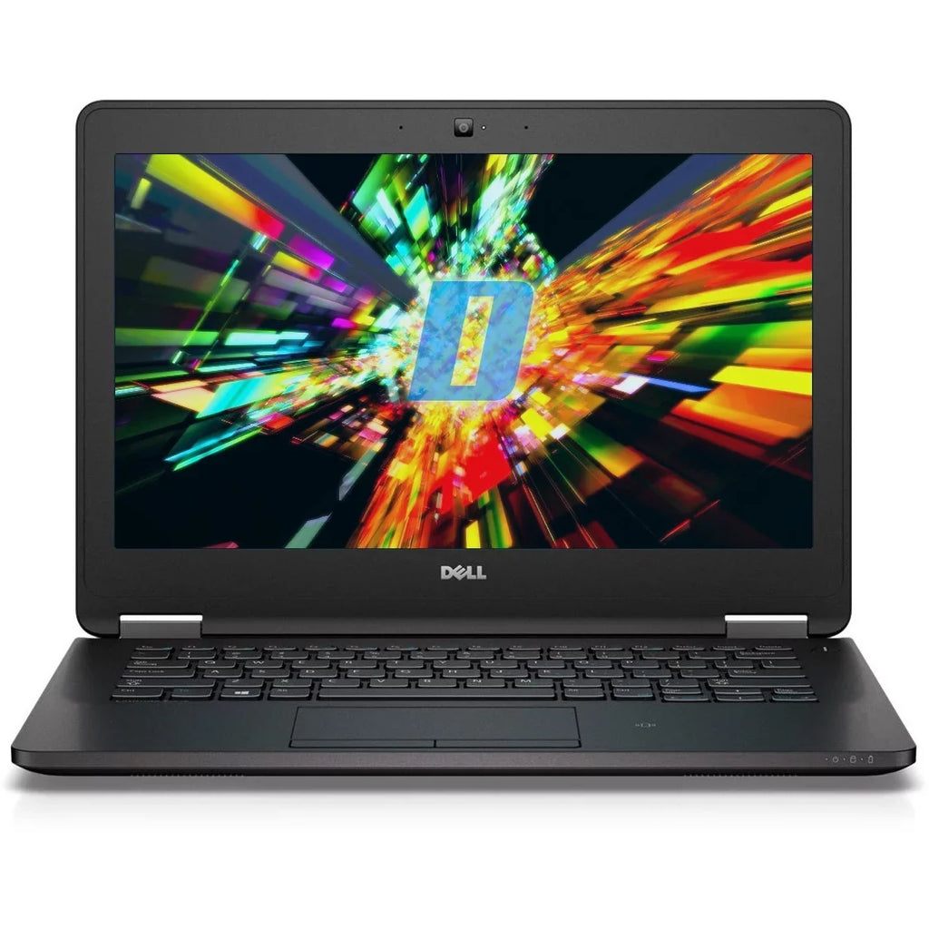 Used Dell Latitude E7270 12.5" Laptop, Intel Core i5 6300U 2.4Ghz, 8GB DDR4, 256GB M.2 SSD, HDMI, Webcam, Windows 10 Home