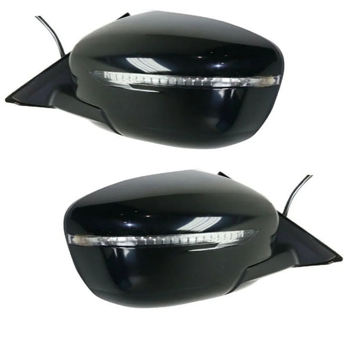 For 14-16 Rogue USA Built Rear View Mirror Power w/Signal w/o Camera Set Pair