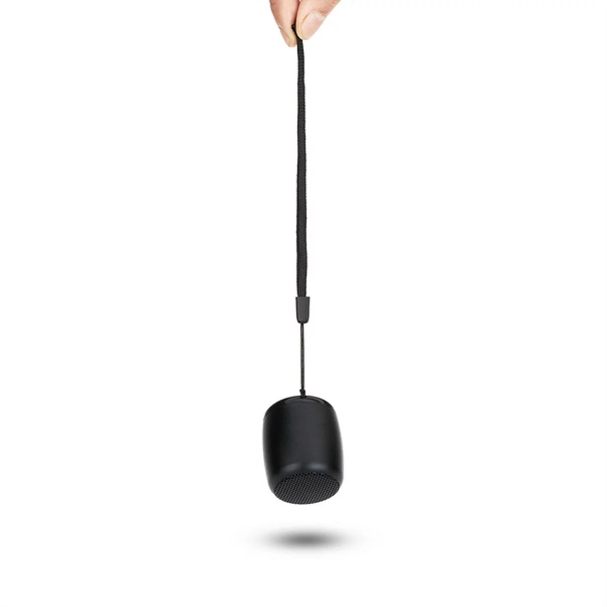Mini Wireless Speaker for Moto G Stylus (2022) Phone - Remote Shutter with Mic Audio Multimedia Rechargeable Black Fitting With Motorola Moto G Stylus (2022)