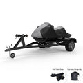 Climate Jet Ski Protection For SEA DOO GTi 1997-2000 - GRAY / Black Color - All Environment - Trailerable - Protects from Rain, Sun, UV Rays, And More! Includes Trailer Straps And Storage Bag