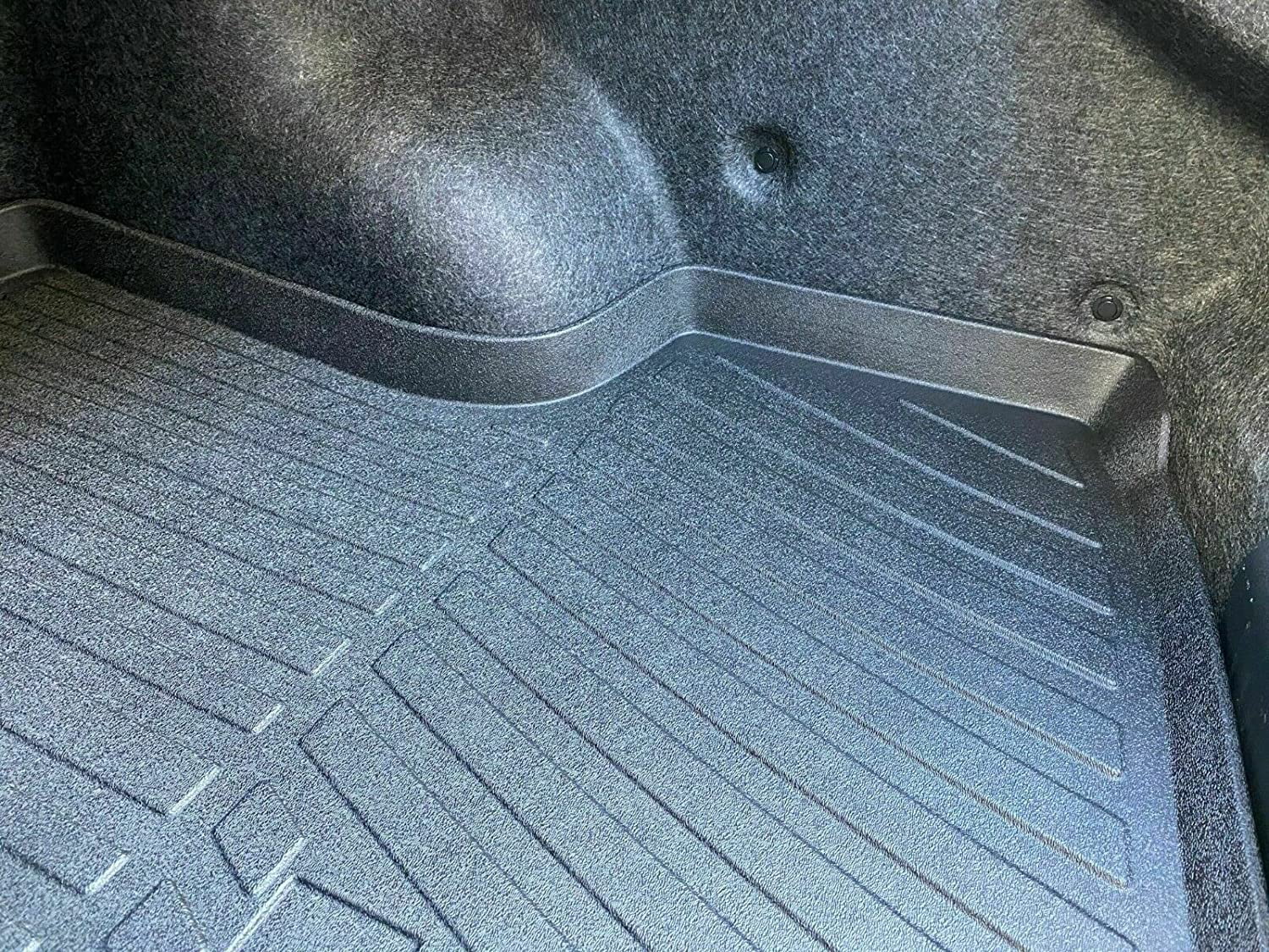 EACCESSORIES EA Cargo Liner – Trunk Mat for Nissan Altima 2013-2023 – Strong Trunk Mats for Cars with Raised Lip – Non-Slip Car Trunk Mat Rubber – Easy to Install – Laser Pre-Cut Design