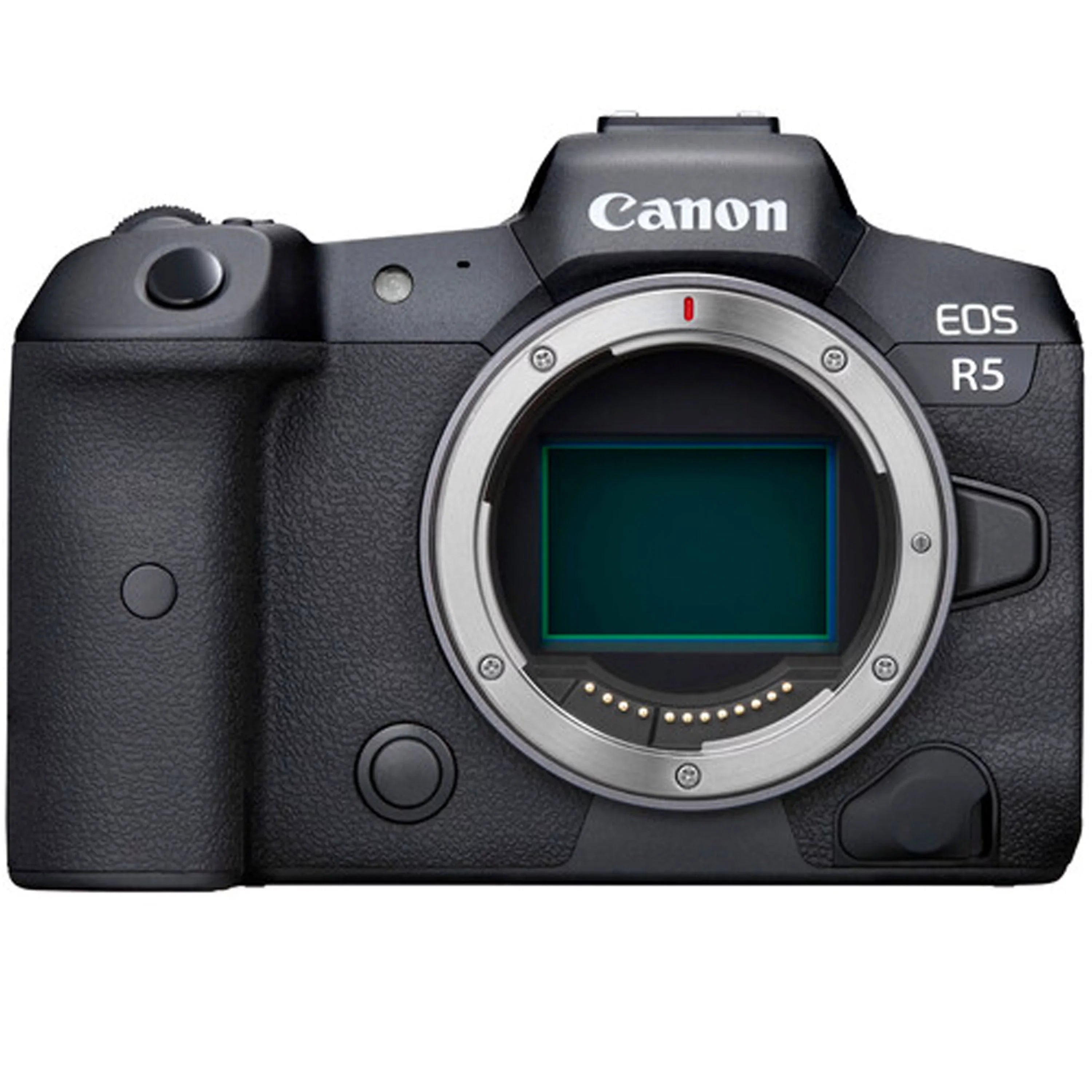 Canon EOS R5 Mirrorless Camera with RF 24-105mm f/4-7.1 IS STM Lens + Canon EF 75-300mm f/4-5.6 III Lens + 64GB Memory Card + Tripod + Case & More