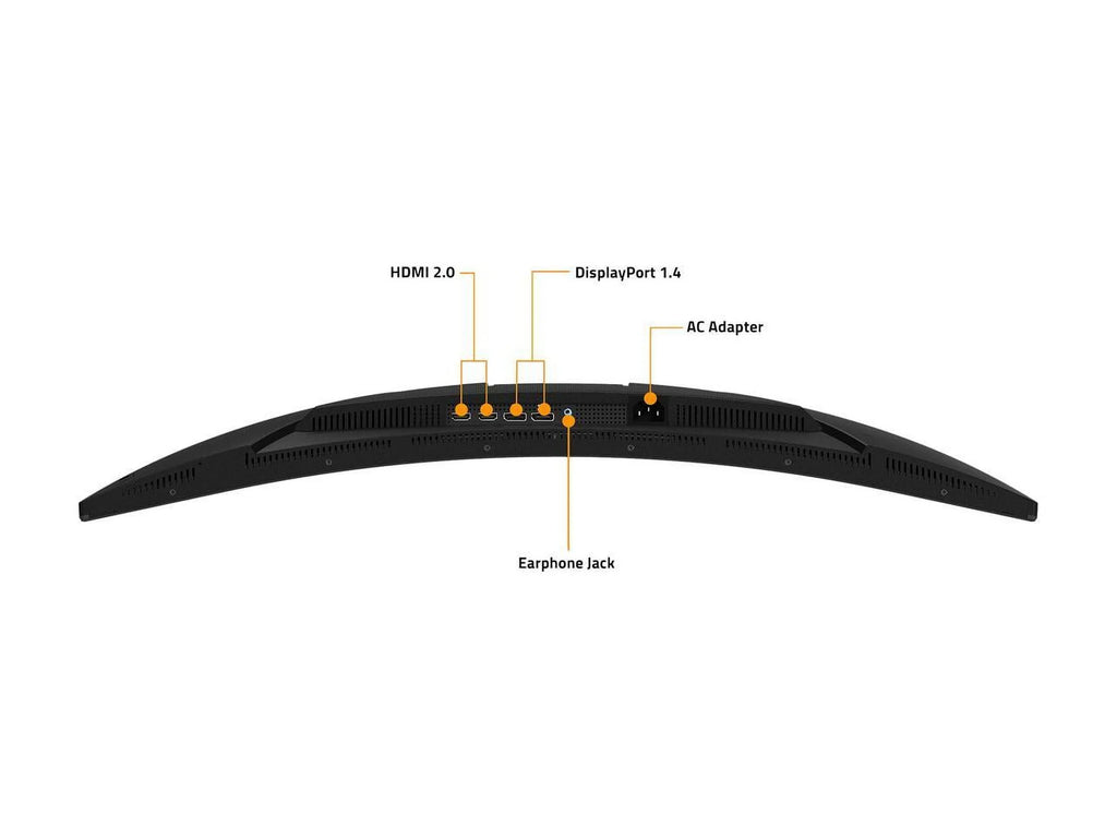 GIGABYTE 34" 144Hz 2K Curved Gaming Monitor 1ms FreeSync Premium, UWQHD 3440 x 1440 VA 1500R Display, (MPRT), 90% DCI-P3, VESA Display HDR400, 2x DisplayPort 1.4, 2x HDMI 2.0 G34WQC A-SA