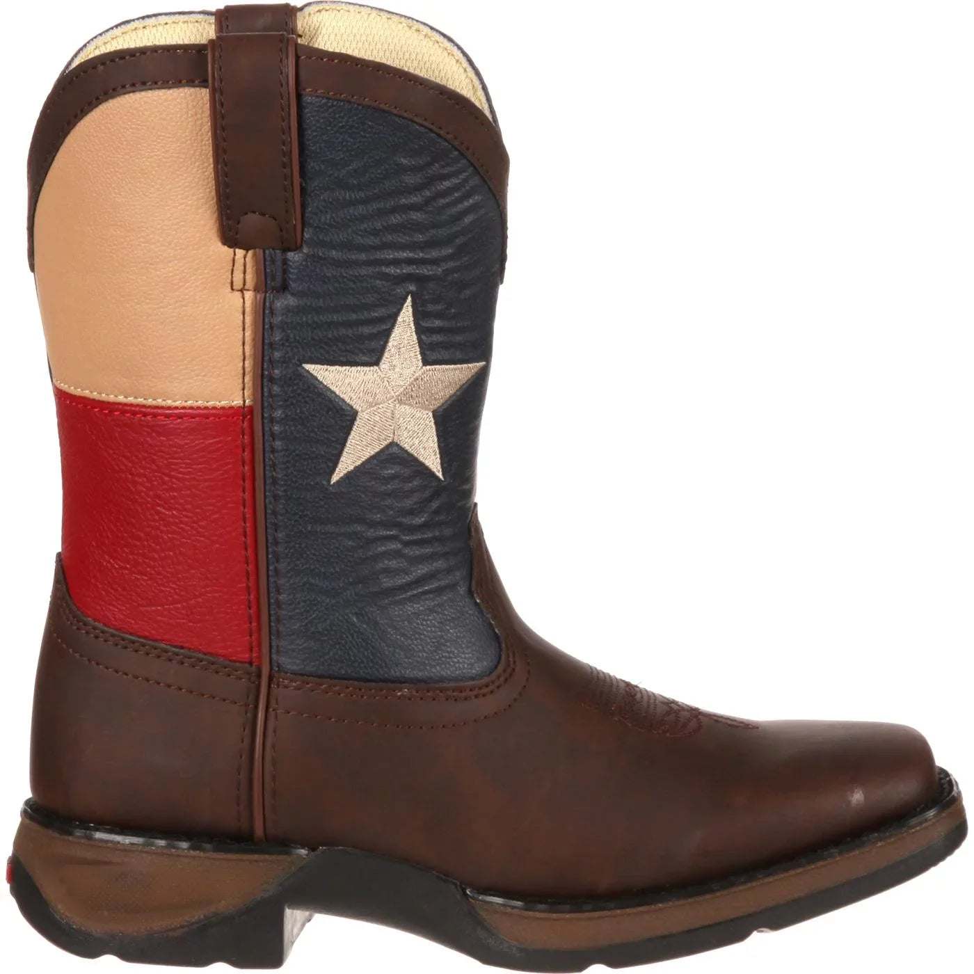 LIL' DURANGO® Kids' Texas Flag Western Boot Size 13.5(ME)
