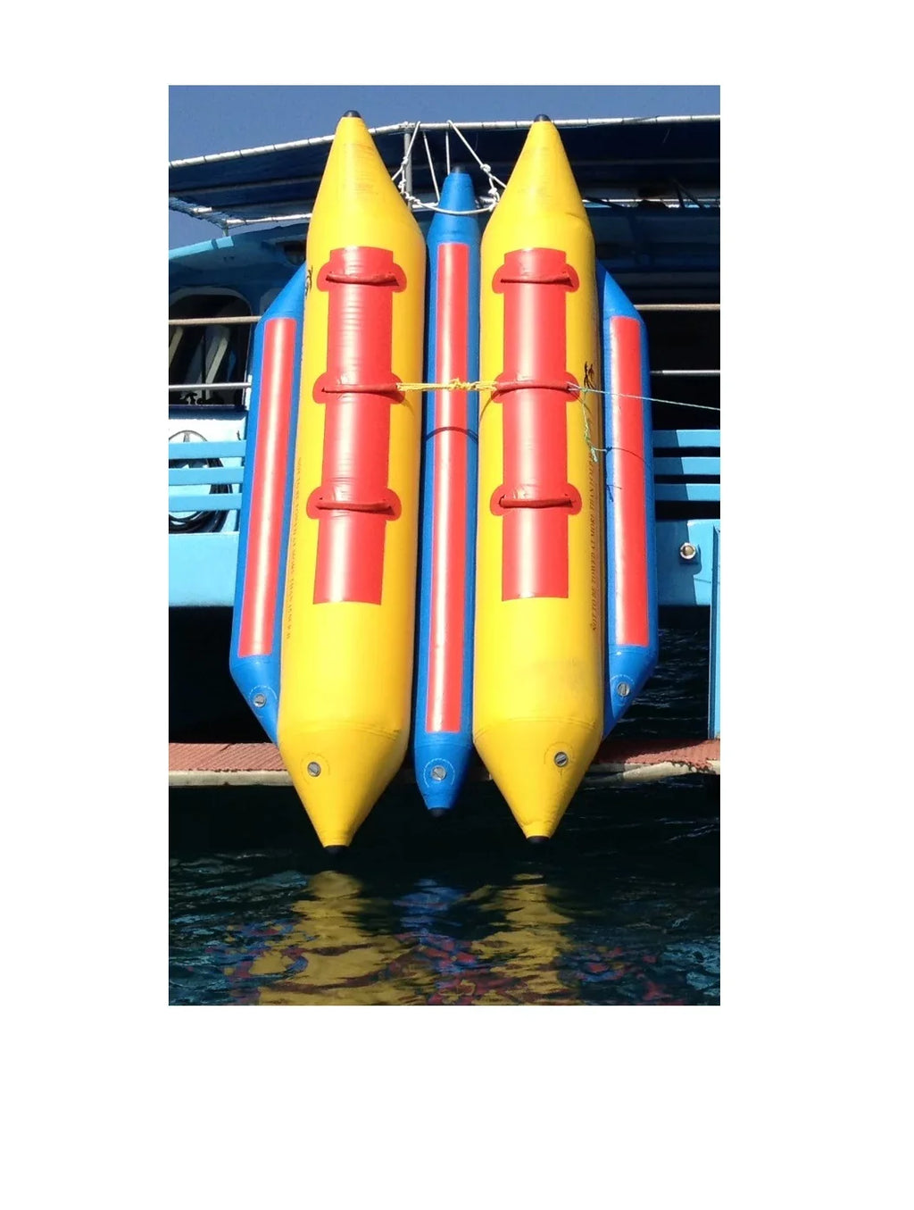 Island Hopper Commercial Side-To-Side Elite Class Banana Watercraft - 6 Person